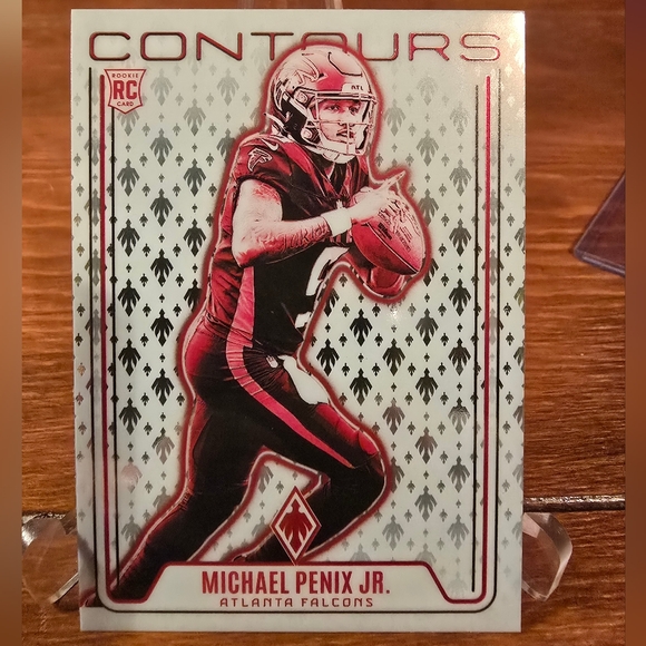 2024 Panini Phoenix - Contours Michael Penix Jr. #CON-MPJ (RC) - Picture 1 of 4